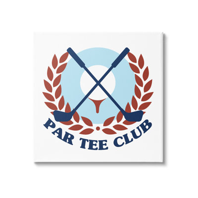 " Par Tee Club Golfing Sports Laurel "