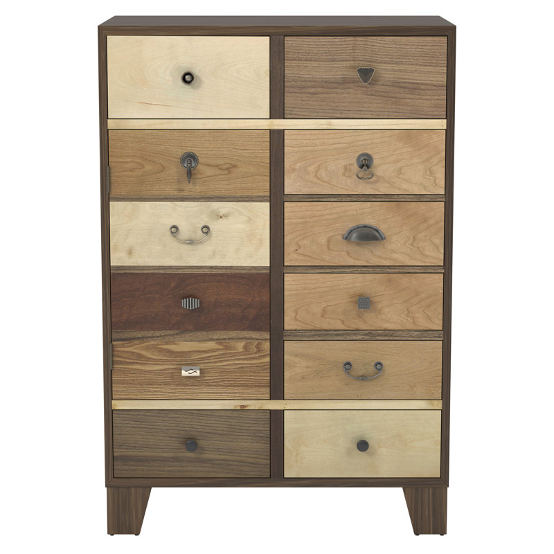 Kiondre Solid Wood Accent Cabinet