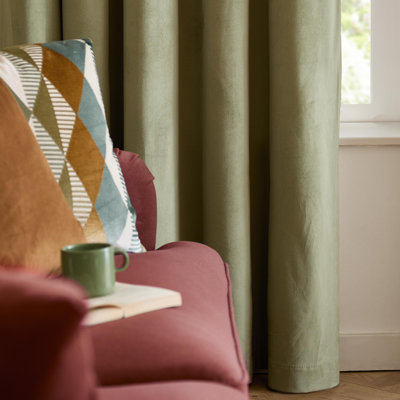 The Ultimate Velvet Room Darkening Curtain Panel Pair