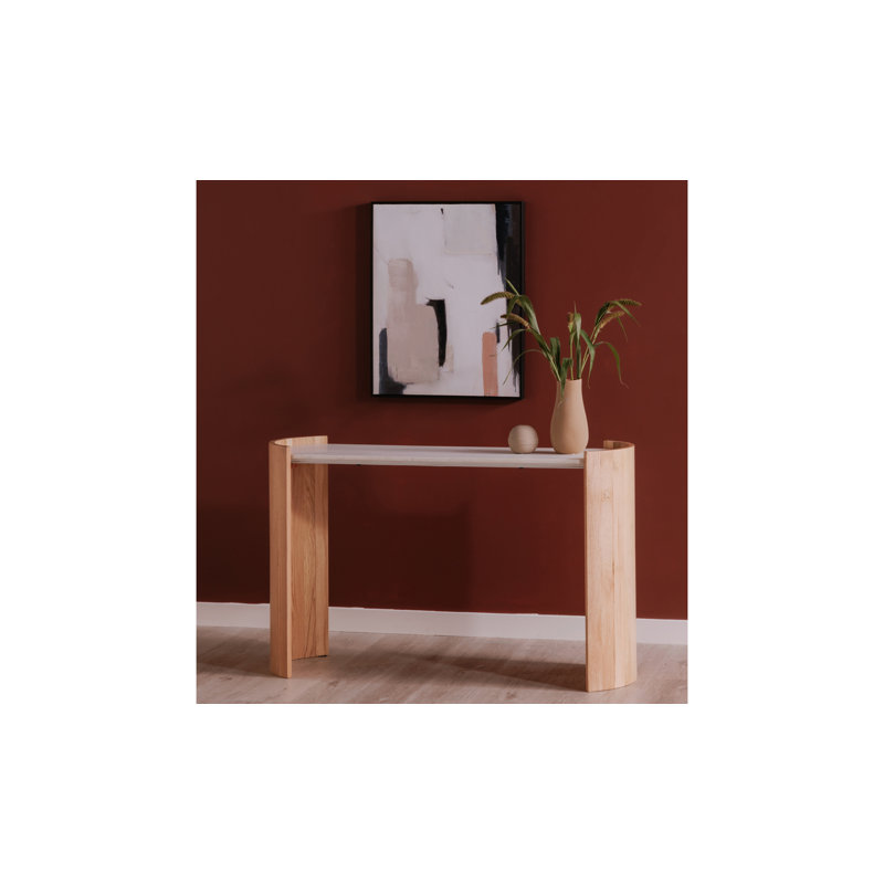 Dala 50'' W Marble Console Table