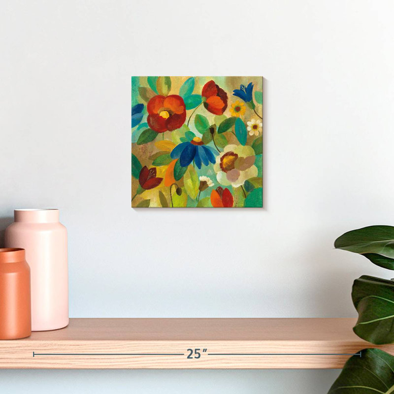 Harnek été floral I, H 10 pi x l 10 pi