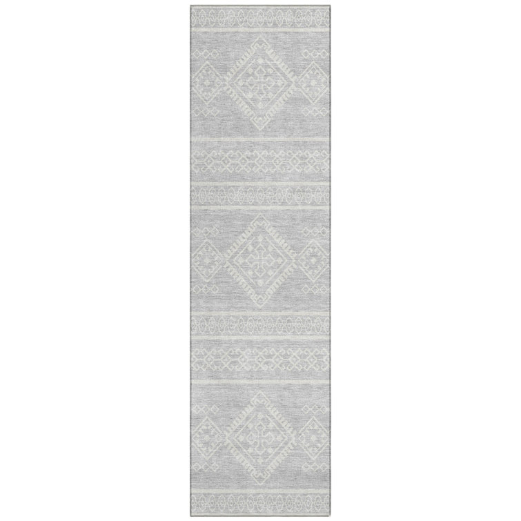 Chaena Flatweave Washable Southwestern Indoor / Outdoor Rug