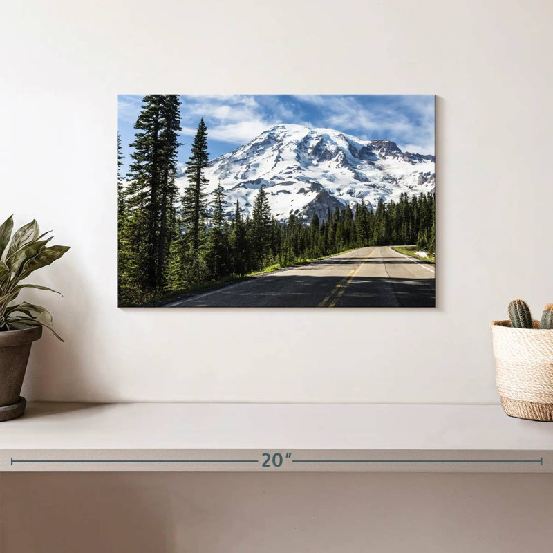 Mehar Road To Mount Rainier, H 8 po x l 12 po