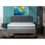 Matelas hybride à ressorts ensachés à mémoire de forme moyenne-953219143