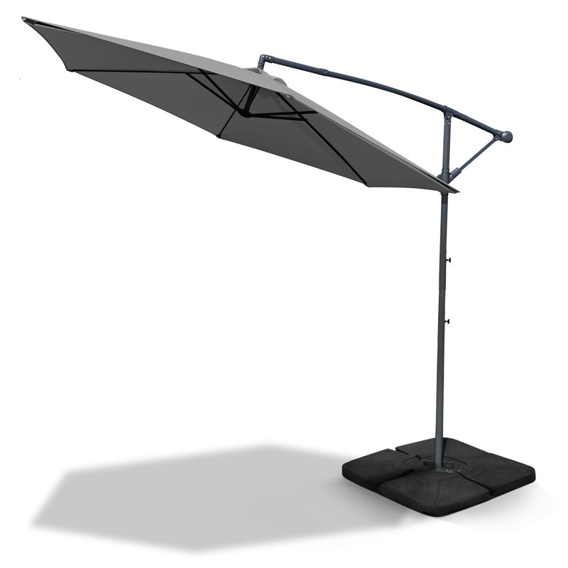 300cm Beach Parasol, Grey