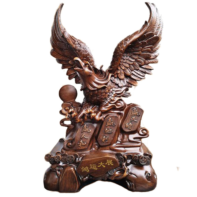 Statue grand aigle prospère