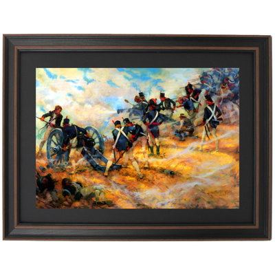 The Final Stand At Bladensburg By Charles Waterhouse