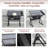 Adjustable Metal Base Drafting Table