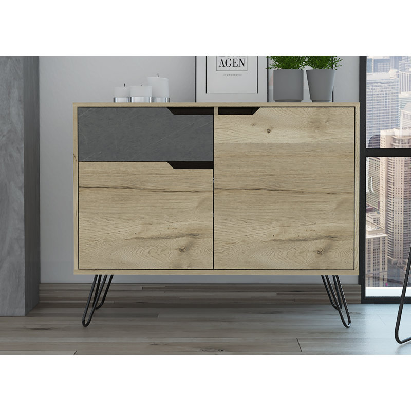 Duflos 2 Door, 1 Drawer Sideboard