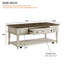 Table basse Farmhouse avec un tiroir-118027487-118027485