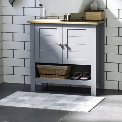 23.5'' Single Bathroom Vanity with Manufactured Wood Top