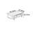 French vintage simple oval coffee table-108072280