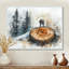 Gervas, randonnée dans un paysage d'hiver II - Randonnée, art mural-549173321-772365161-549173342