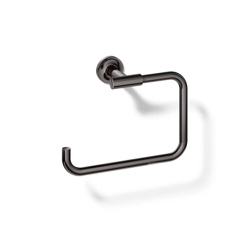 Purist Wall Mounted Towel Ring for Bathroom, Metal Bathroom Hand Towel Ring, Brushed Chrome
