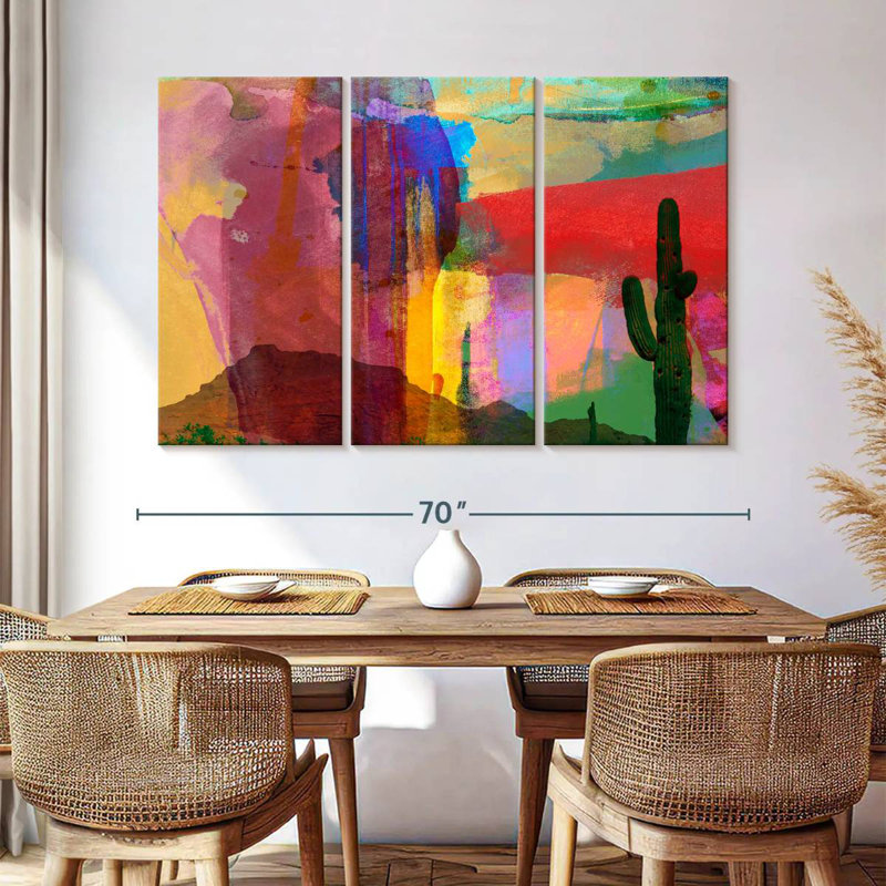Harnek Mesa Abstract, 42" H x 65" W