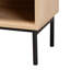 Table de bout avec rangement Azueta de 20,5 po de hauteur