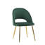 Chaise d'appoint rembourrée en velours Liara-1851222511-1811472510