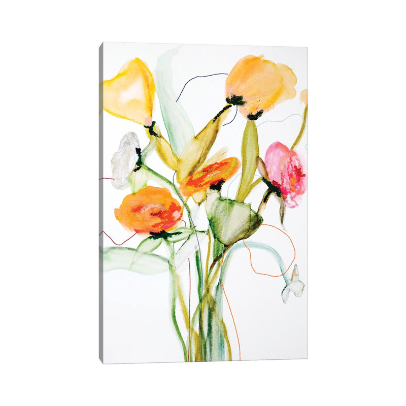 Bloom Series Norway by Leigh Viner - Gallery-Wrapped Canvas Giclée on Canvas, Wrapped Canvas, 20.32 cm H x 30.48 cm W
