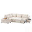 Canapé modulaire escamotable modulaire avec sièges larges, repose-pieds avec rangement et accoudoirs réglables pour le salon et l’appartement-420881223