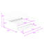 Structure de lit de jour double rembourrée avec dossier en coquillage et lit gigogne simple-149867620