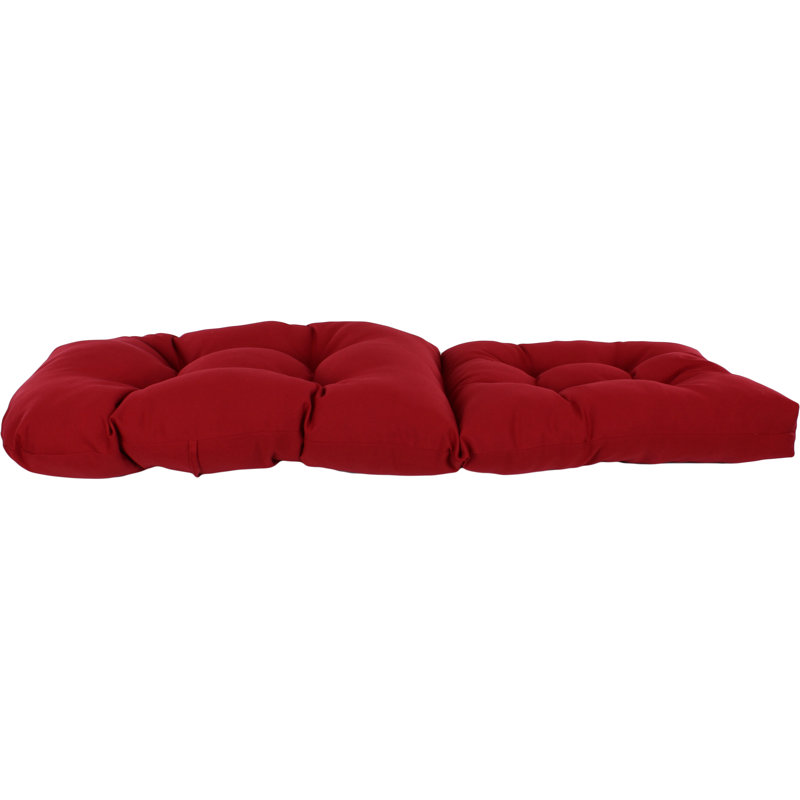 Outdoor 3'' Adirondack Chair Seat / Back Cushion, Red