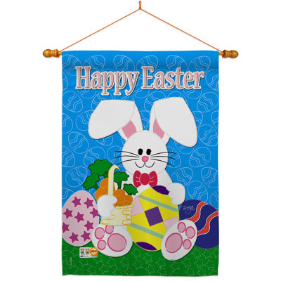 Double Sided 40'' H x 28'' W Polyester Animal Flag Set