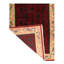 Tapis oriental rouge en laine / coton 8 pi 5 po x 11 pi 4 po Oriental