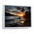 White Floater Framed