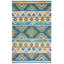 Tapis 352 bleu / jaune-647849611