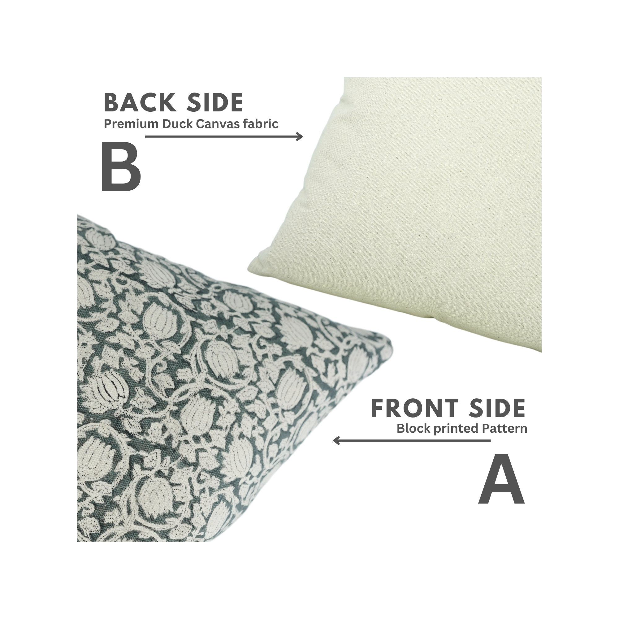 Wilkes Cotton Indoor/Outdoor Pillow Cover, 16" x 16"
