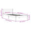 Bed Frame With Headboard Solid Wood Pine-1802286500-1802286506