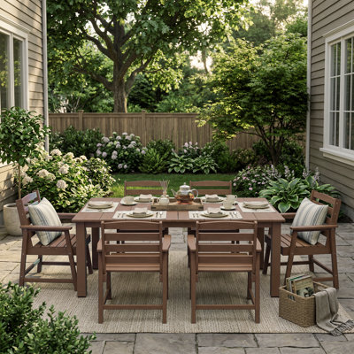 Six-piece Outdoor Patio Dining Table Set