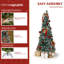 Fully Decorated Ready Christmas Tree 25CF-PP-593736671
