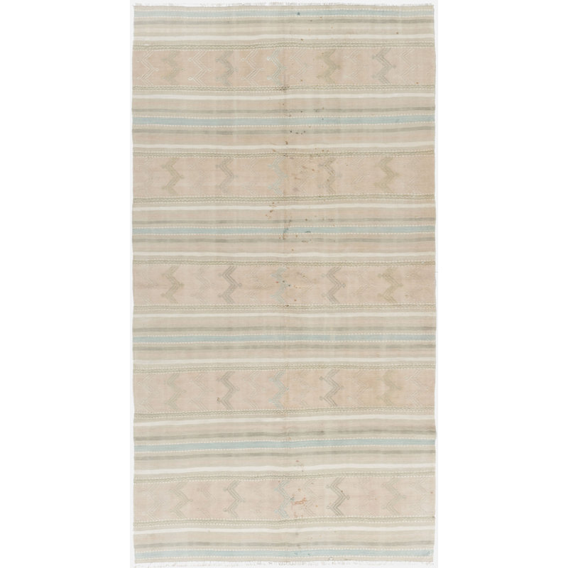 One-of-a-Kind 4'9" X 8'9" Flatweave Area Rug