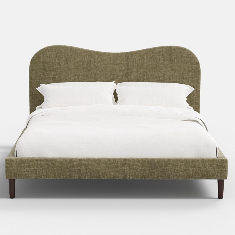 Lit plateforme Heylen Wave Pitt Loden, Grand, Vert