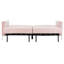 Canapé-lit simple en similicuir Futton-1426495254