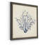 Corail trio dans indigo II-reproduction d’art sur toile encadrée-1279529342-1279529340