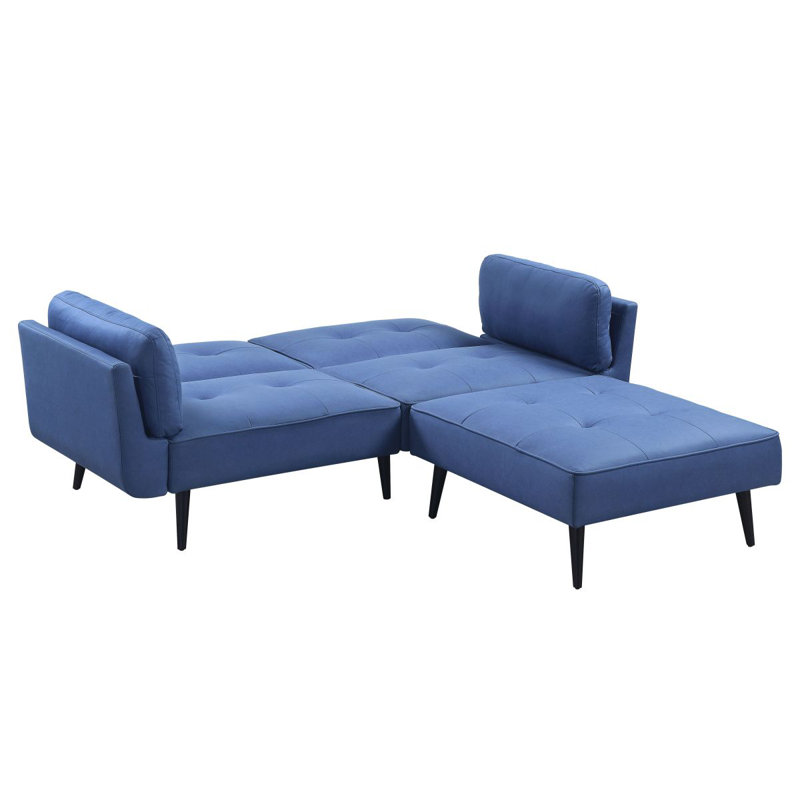 Nafisa Fabric Adjustable Sofa & Ottoman