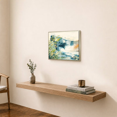 «Industrial Dam» par Bruce Nawrocke - Impression sur toile