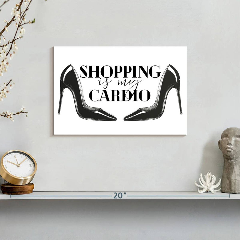 Shopping Cardio Typography