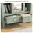 Grayish Green Wooden Multifunctional Bookcase