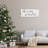 Welcome Winter Phrase Geometric Snowflake Pattern