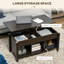  Lift Top Coffee Table with Storage, Modern Center Table-994920043