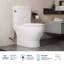 Toilette allongée puissante à deux pièces à lavage à la main 1000 KP Lavabo® Ke King (siège inclus)