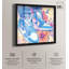 Sneaker in Bloom Shadowbox Print Sneaker, art mural par Art Remedy-115120821-115120823