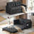 Deymi 64.2"Sleeper Sofa sofa bed Full Size Loveseat Sleeper”-1560936963