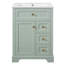 Meuble-lavabo 24 po avec lavabo et 3 tiroirs 24 po-398100216