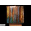 Flickering Candles metal print