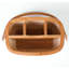 Porte-serviettes de table et organisateur Nantucket Ustensil Caddy Porte-serviette polyvalent en rotin, idéal pour la cuisine, les repas, les repas, les pique-niques