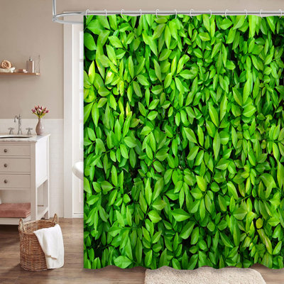 Rideau de douche Green Leaf